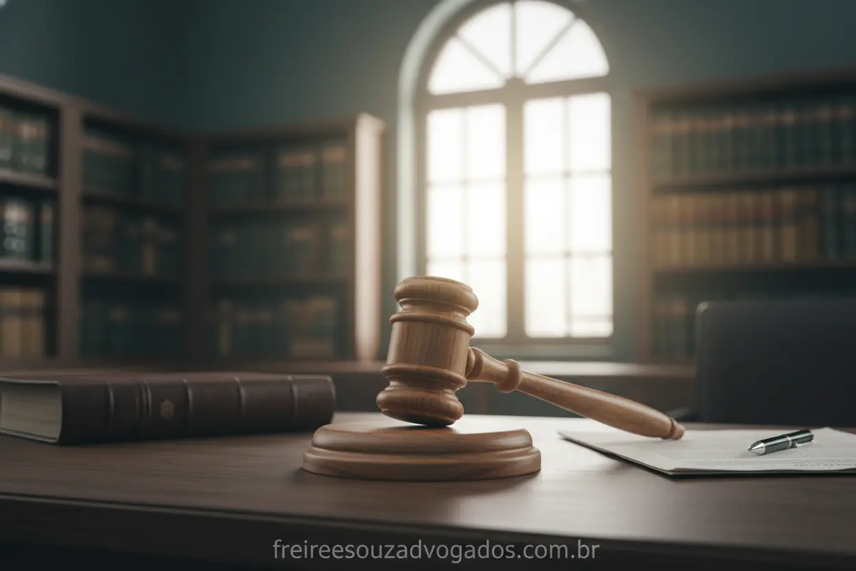 Símbolo de justiça em caso de aposentadoria