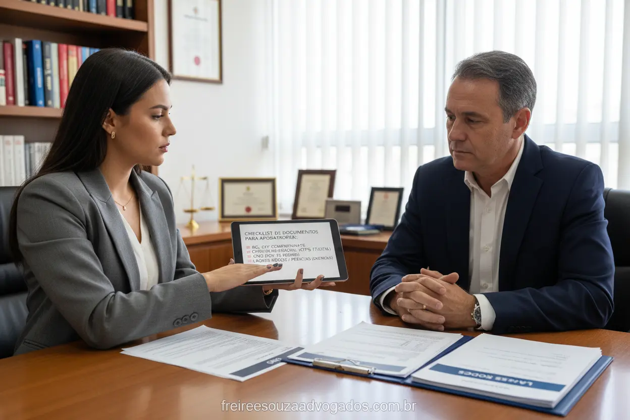 Análise de documentos para recurso no INSS