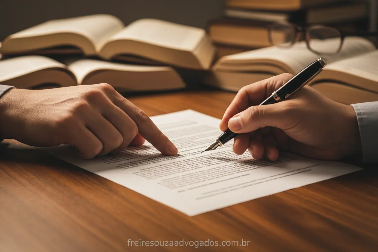 Análise cuidadosa de documentos para recurso de benefício do INSS